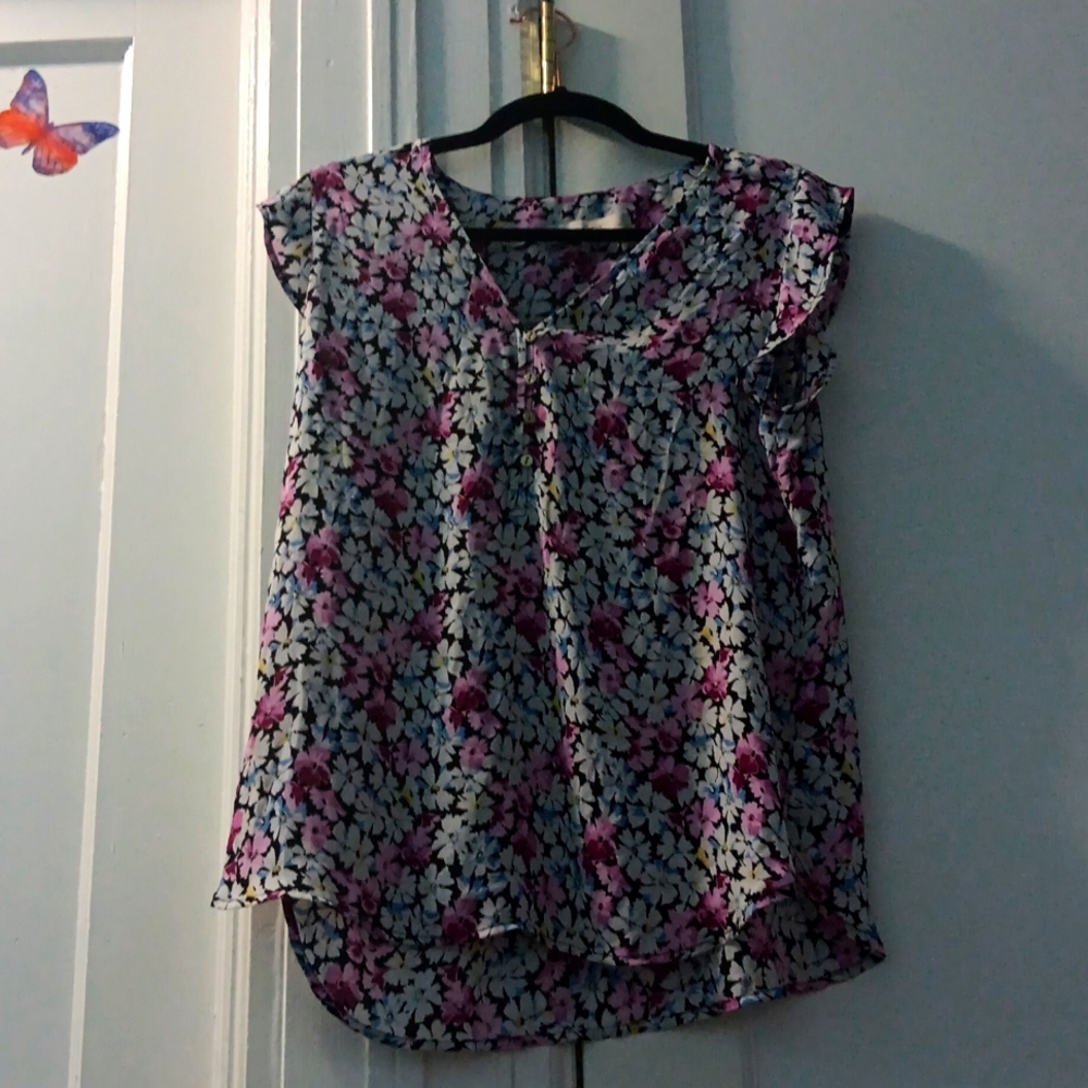 Loft Ladies Pullover Blouse